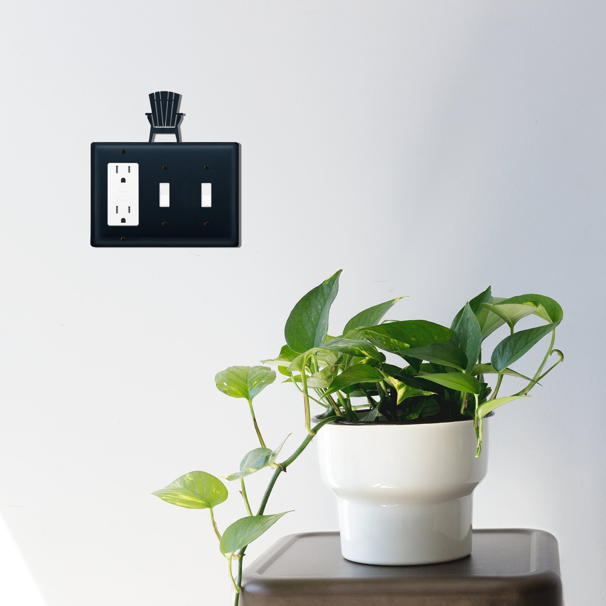 Adirondack Single GFI CUSTOM Product Double Switch Cover