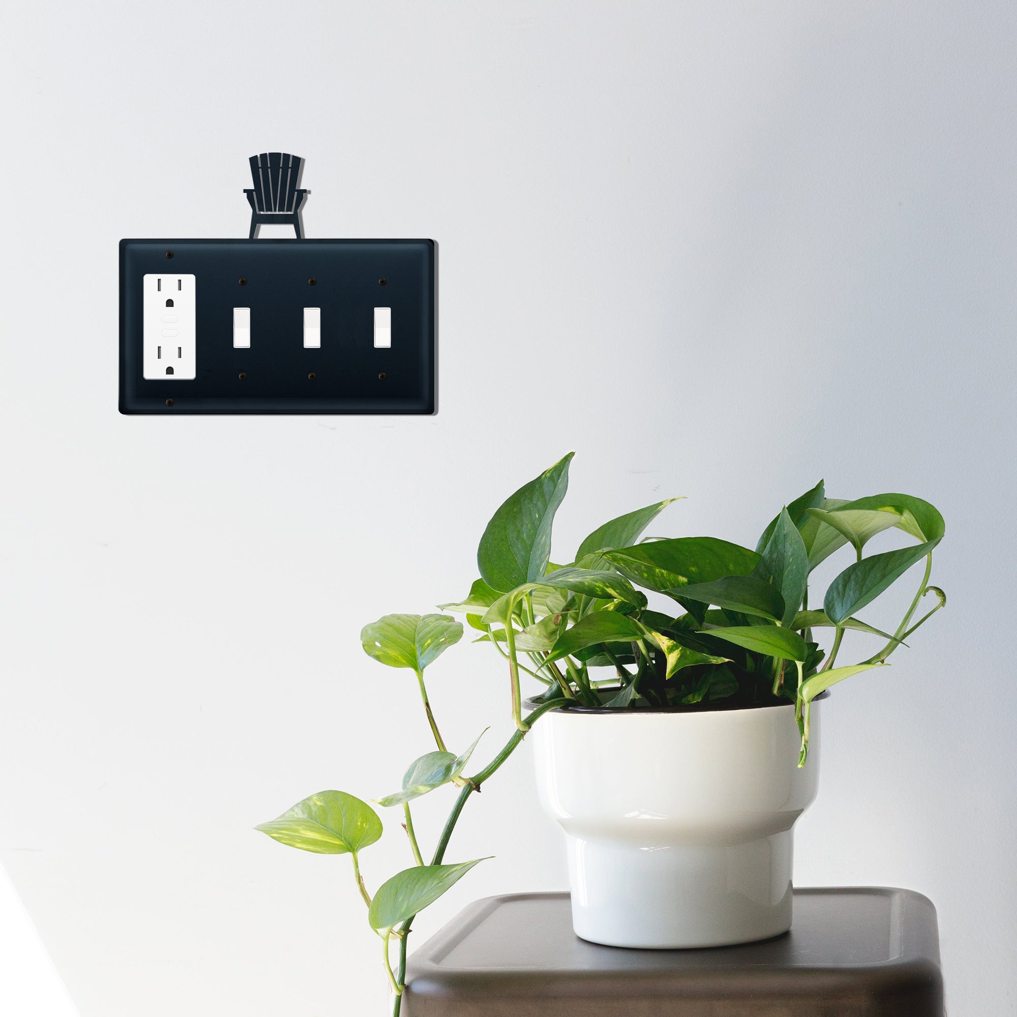 Adirondack Single GFI CUSTOM Product Triple Switch Cover