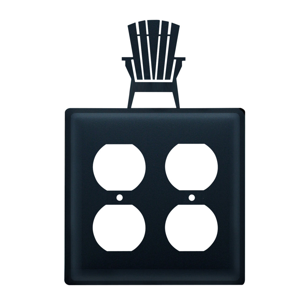 Adirondack Double Outlet Cover