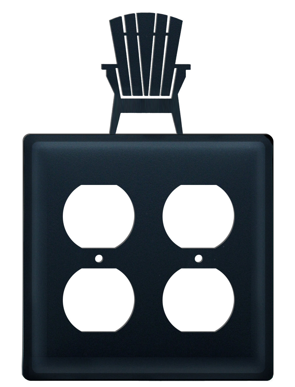 Adirondack Double Outlet Cover